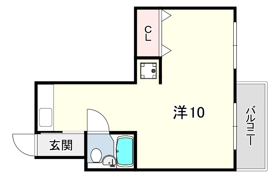 兵庫県神戸市灘区篠原中町６丁目 間取り