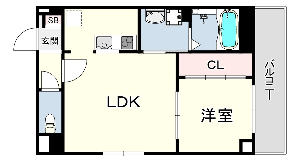 サンシエ神戸元町 間取り