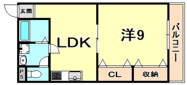 兵庫県西宮市上之町 間取り