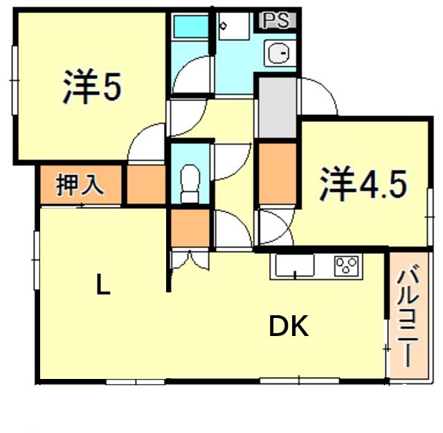 ガーデンハイツ芦屋 間取り