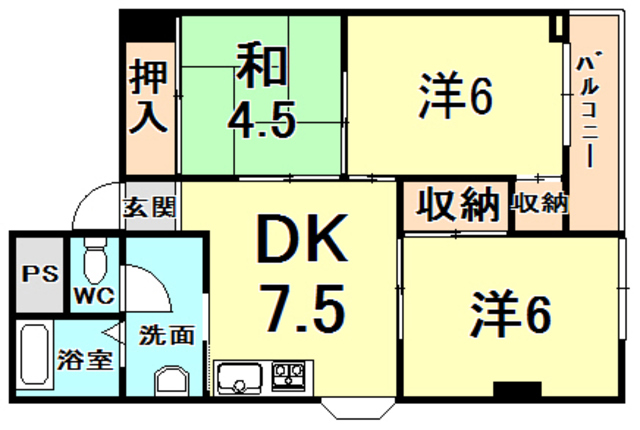 西宮ルモン 間取り