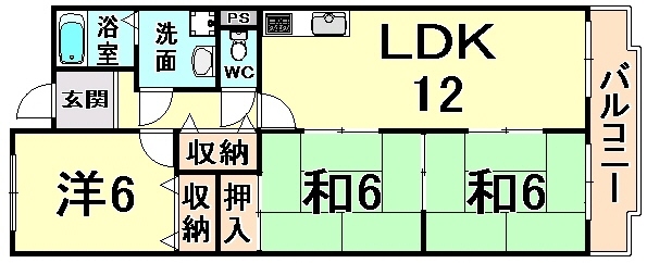 オルティア塚口 間取り