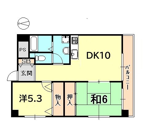 エクリュ2 間取り