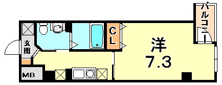 クレアール神戸 間取り