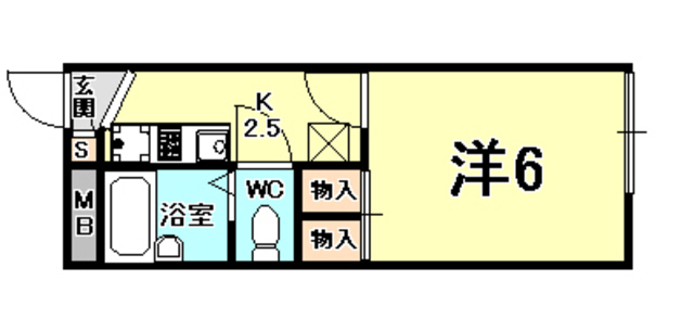 メモリアス西宮 間取り