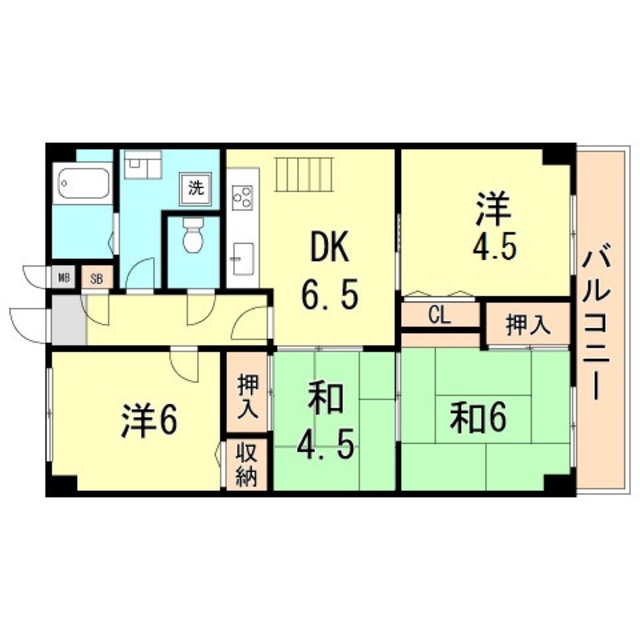 兵庫県明石市大久保町谷八木 間取り