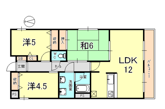 キャロル御影 間取り