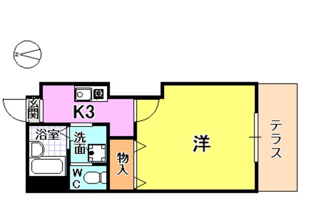 バーンホフ北口 間取り