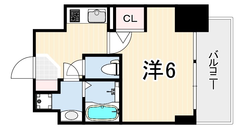神戸国香通FUTUR 間取り