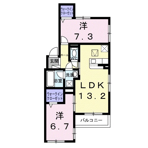 CERNE西宮 間取り