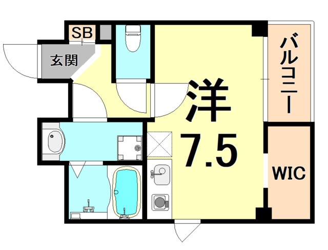 LIBER西宮 間取り
