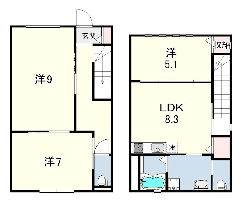 CASA ERBEN 間取り