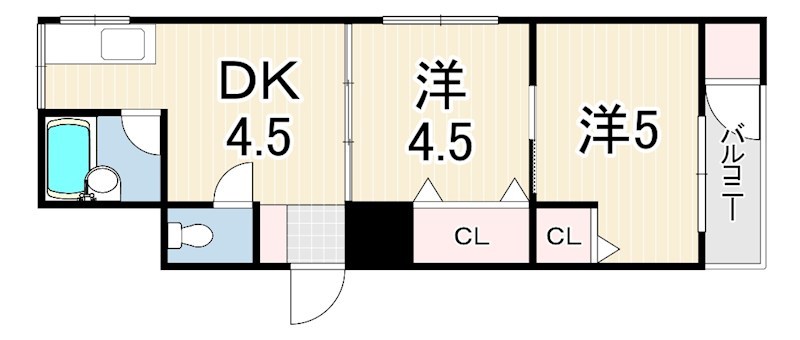浅堀マンション 間取り