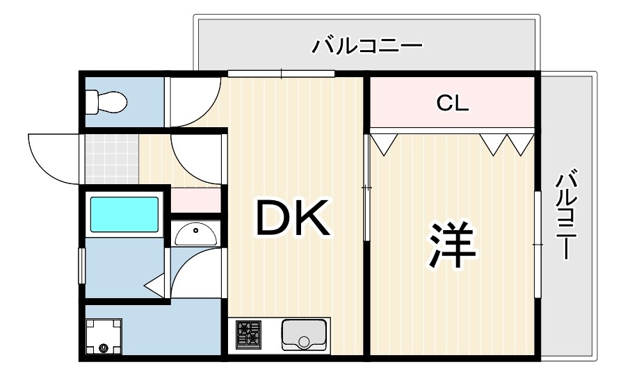 ヴィラ北田 間取り