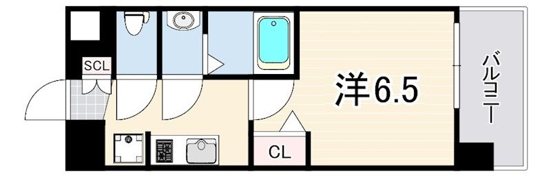 ARTIZA王子公園D.C. 間取り