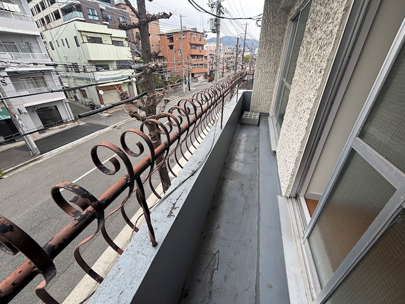 嶋田パールハイツ ベランダ