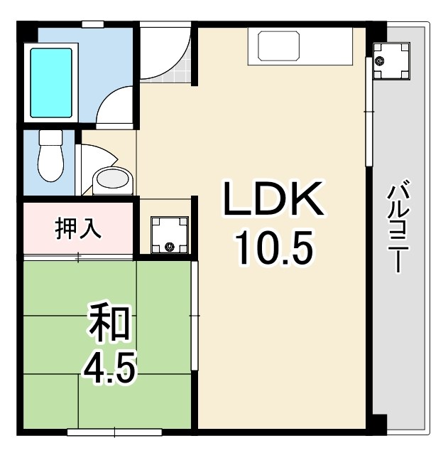 嶋田パールハイツ 間取り