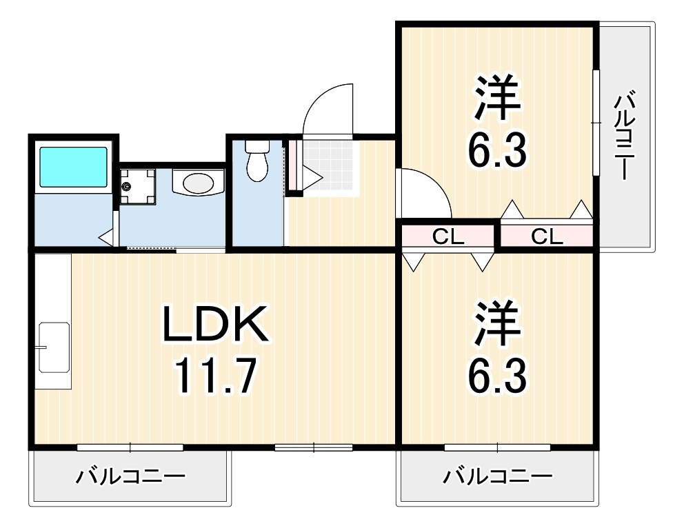 アメリア 間取り