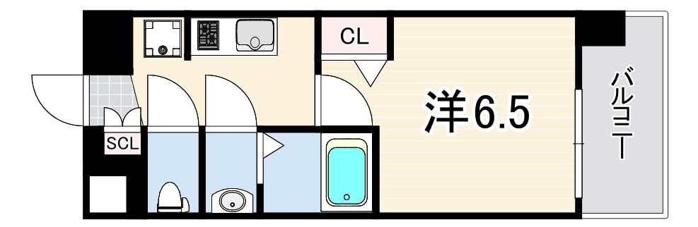 ARTIZA王子公園D.C. 間取り