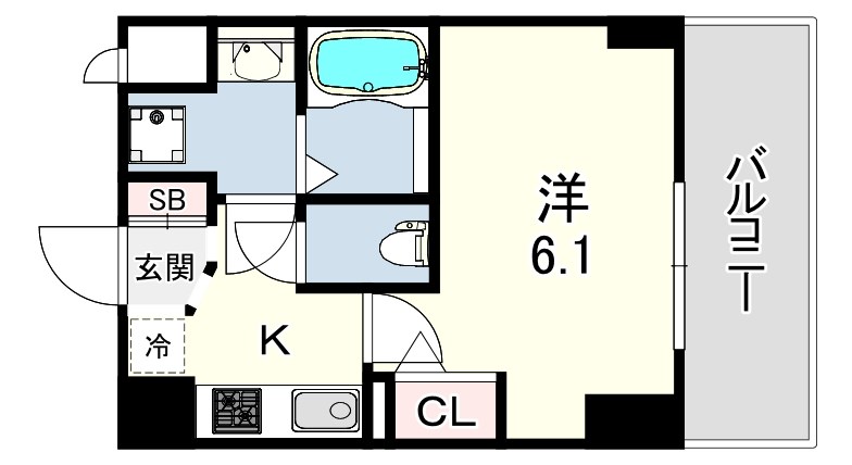 神戸国香通FUTUR 間取り