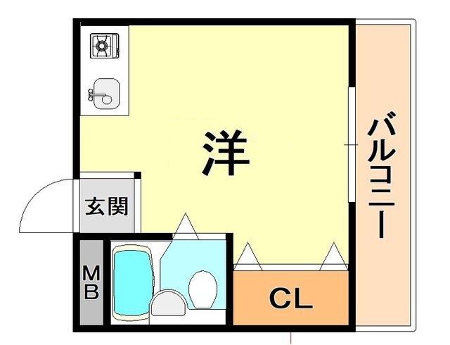 永手コスモハイツ 間取り