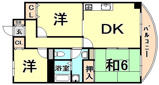 ツインアルカディア 間取り