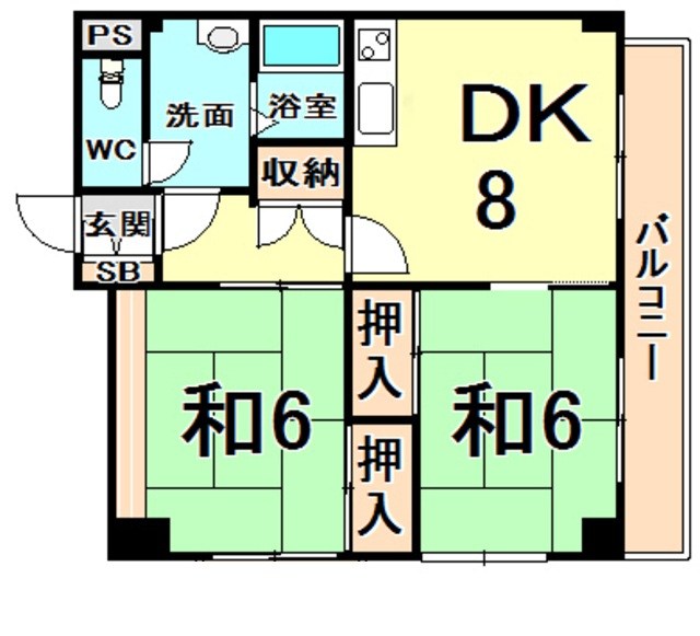 兵庫県西宮市甲子園口３丁目 間取り