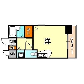 グランデール新神戸 間取り
