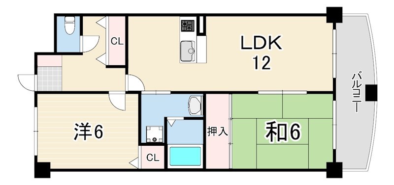 シェリール甲東園 間取り