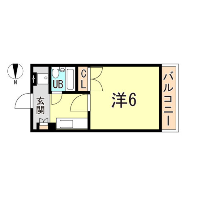 シャルマン湊川 間取り