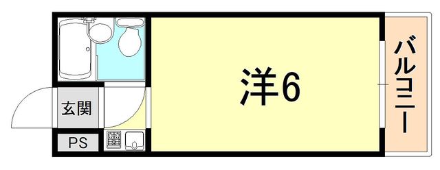 ダイドーメゾン御影 間取り