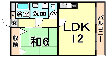 エンゼルコ宮前 間取り