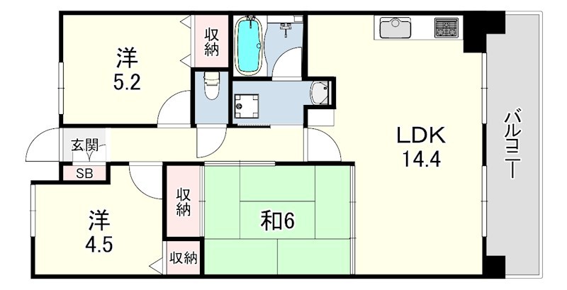 アプリーレ垂水 間取り