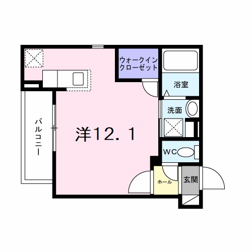 ヒカルサ神戸王塚台1 間取り