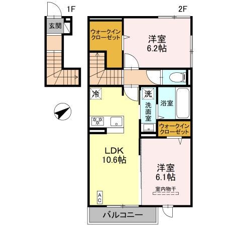 アルコバレーノ10 間取り