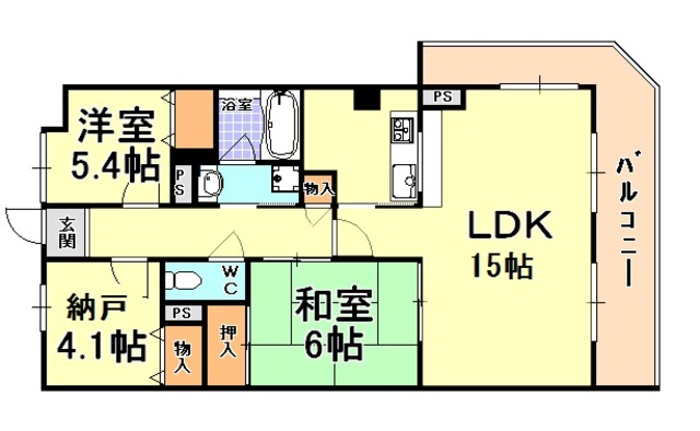 アーバネックス芦屋業平 間取り
