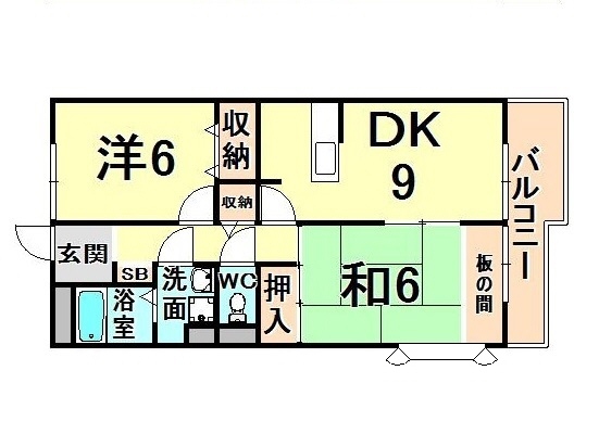 ヴァンベール東 間取り