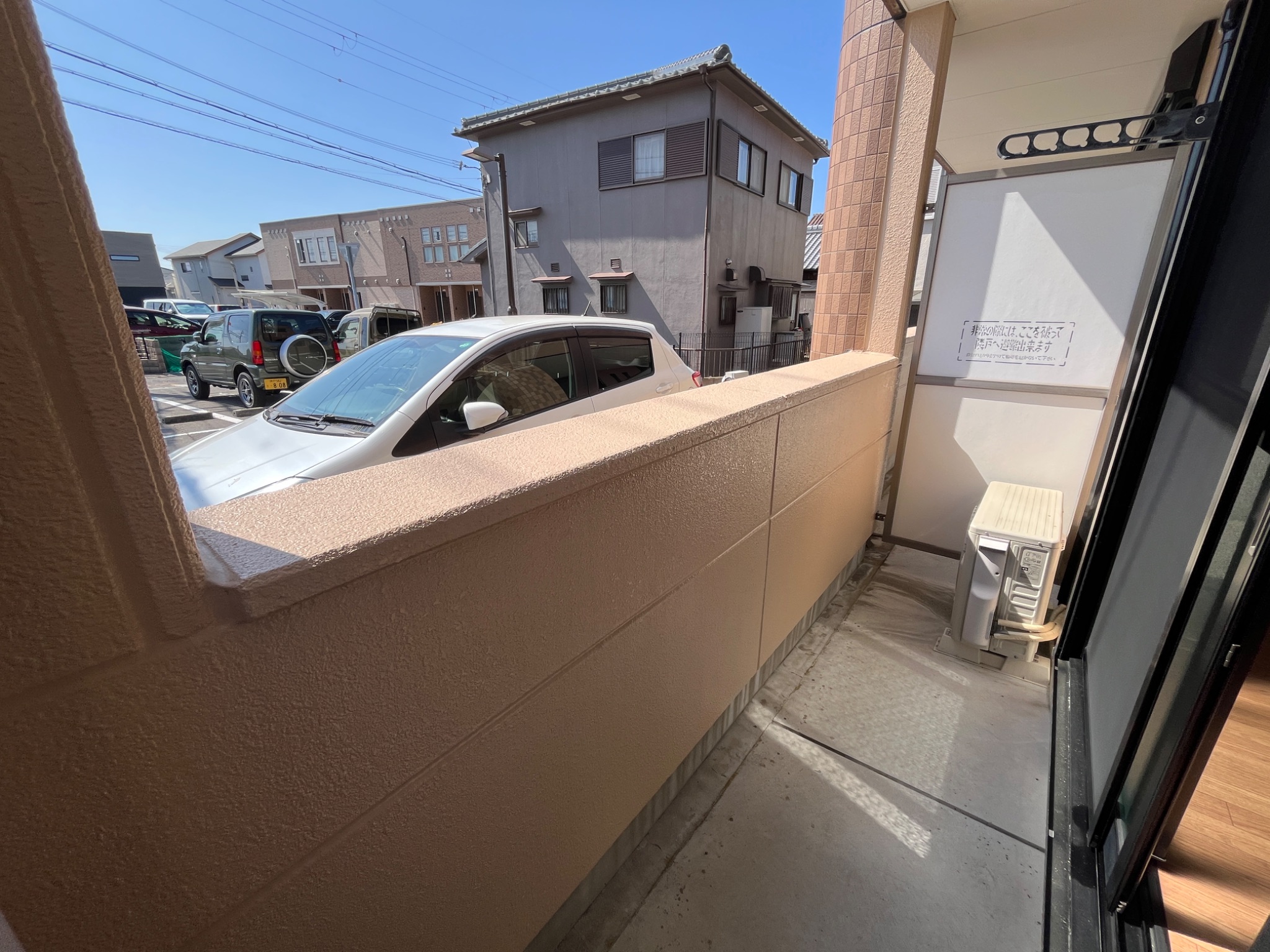 エイトピア八木 ベランダ