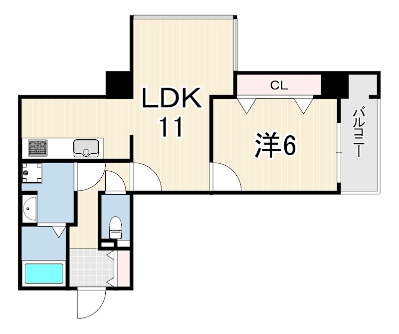 兵庫県西宮市池田町 間取り