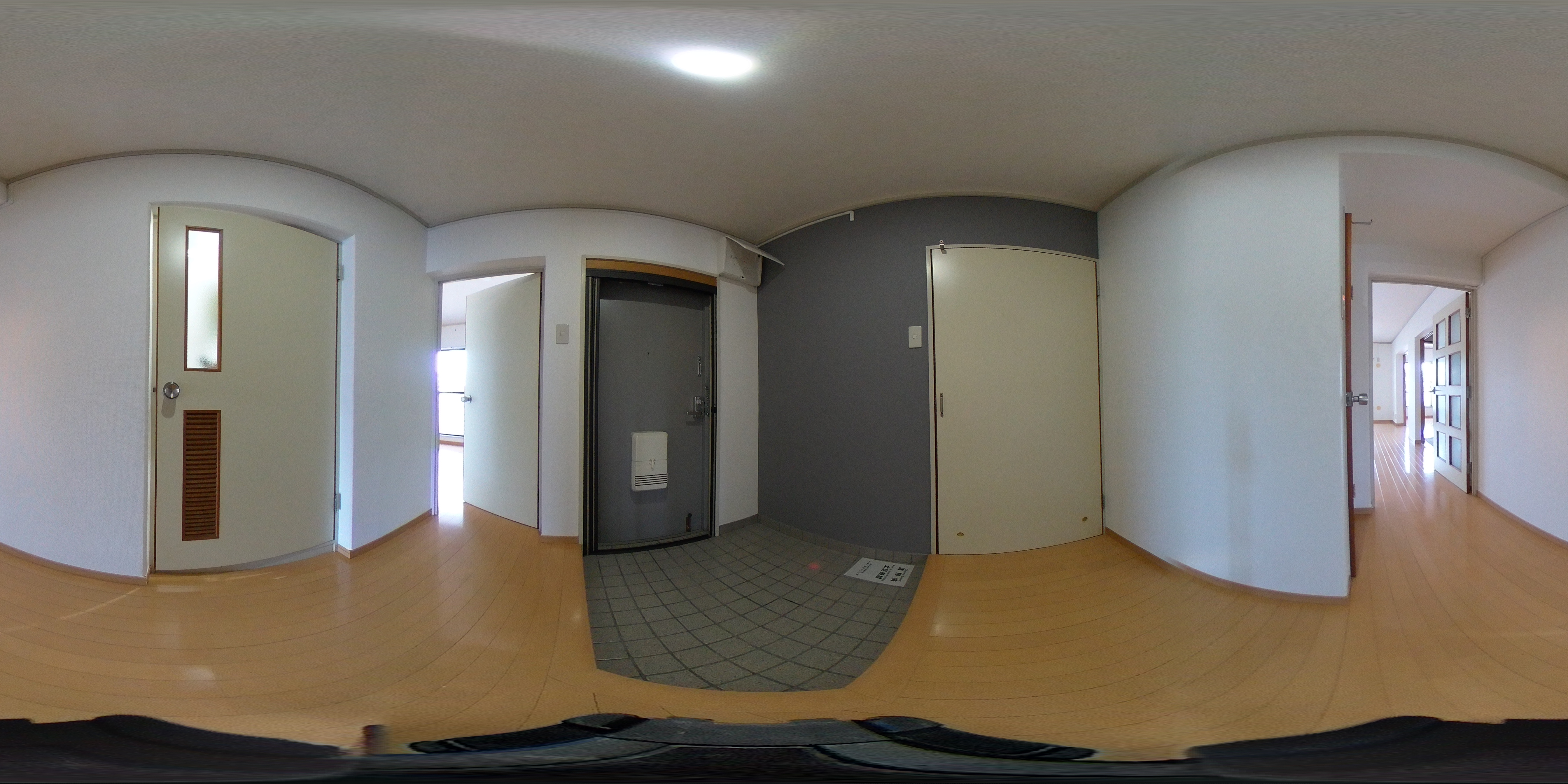ハピネス 玄関