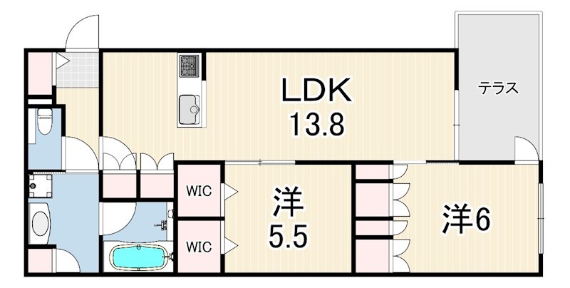 グランメゾン梅ノ木 間取り