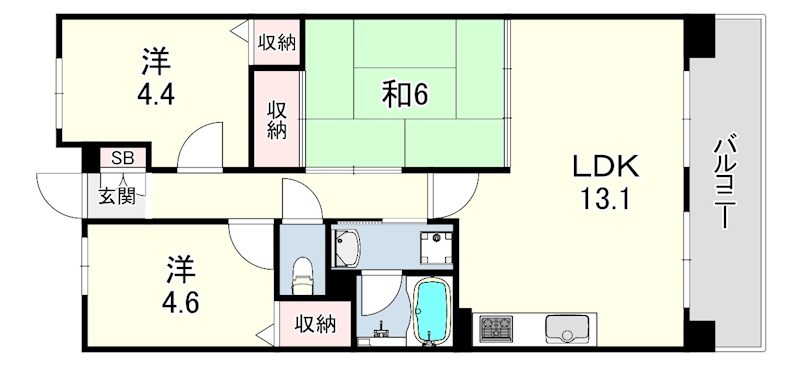 アプリーレ垂水 間取り