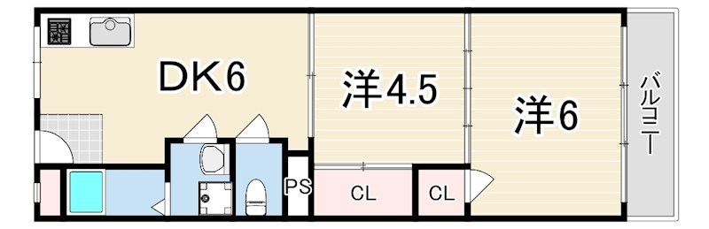 エルパラッツォ本山南 間取り