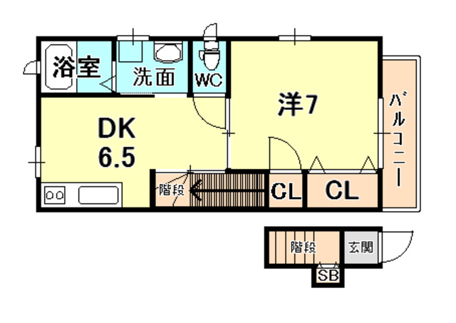 ヴァレンティア西宮北口 間取り