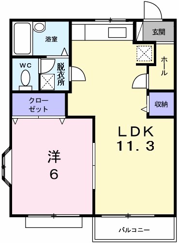 スカイハイツ3 間取り
