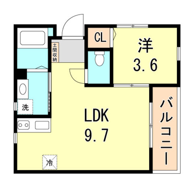 コート･ロッソ 間取り