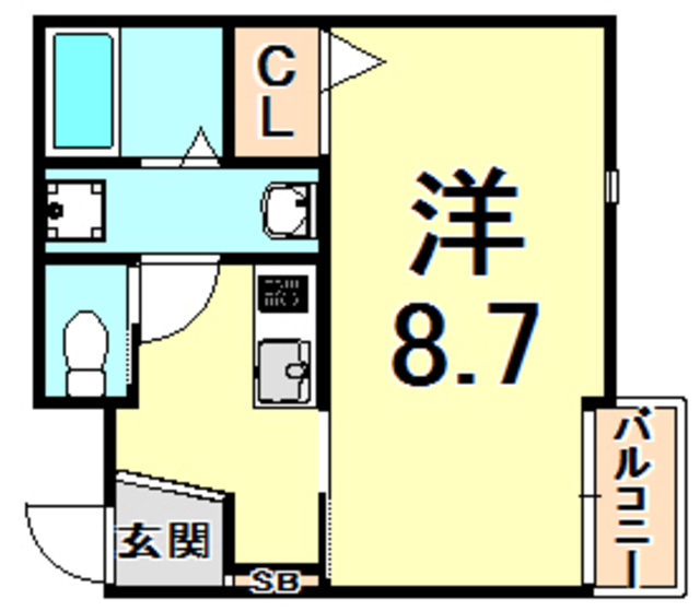 ラ・フォルム西宮北口 間取り