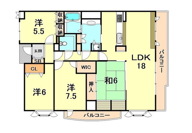 アーデンコート住吉川 間取り