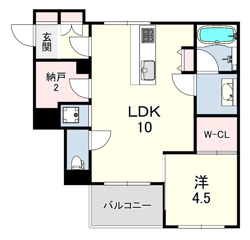 兵庫県芦屋市親王塚町 間取り