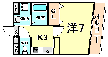 カサ・デローザ 間取り